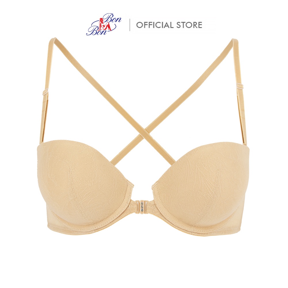 Áo lóy cúp ngang cài trước , mút vừa Bon Bon - BV2532