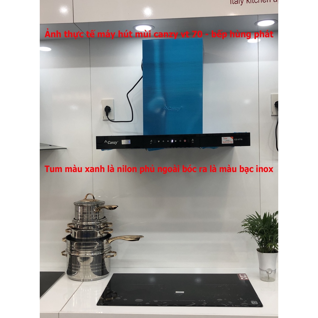 Máy hút mùi chữ T Canzy CZ 399SMART cảm biến vẫy tay