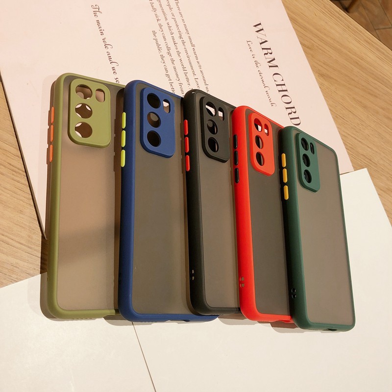 Ốp Điện Thoại Nhựa Cứng Viền Silicon Mềm Cho Xiaomi Redmi Note 9 Pro Max 9s 9c Redmi Note 8 7