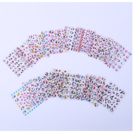 Sticker dán móng cho trẻ em Hello Kitty siêu bền, siêu dính