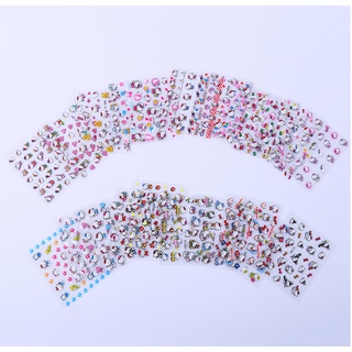 Set 10 Sticker dán móng cho trẻ em Hello Kitty siêu bền, siêu dính hình dán sticker, sticker dán móng, sticker nail