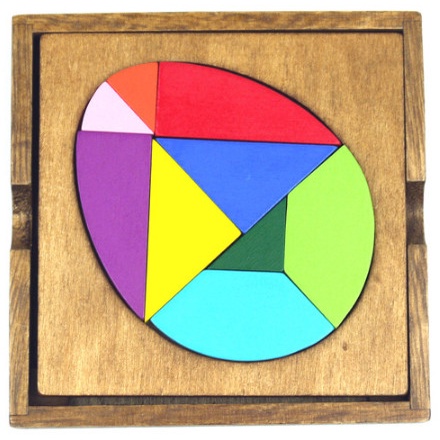 Đồ chơi trí tuệ_Thử thách trí não_The Magic Egg (Hàng Bình Dân)-Packing Puzzle_Hack não&amp; Xoắn não_IQ Toys_Giải đố Tư Duy