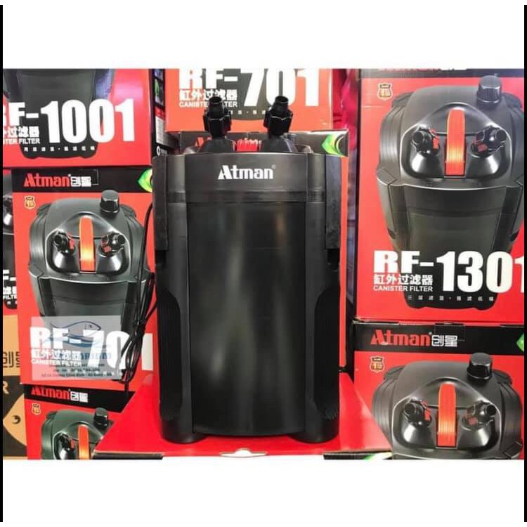 Lọc Thùng Atman RF 1301 (22W - 1500L/H) - Lọc Thùng Atman Thế Hệ Mới Cho Bể Cá Thủy Sinh