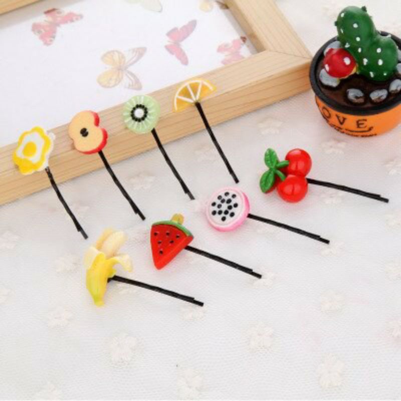 Set 5 cái kẹp tăm trái cây mix nhiều mẫu độc lạ dễ thương