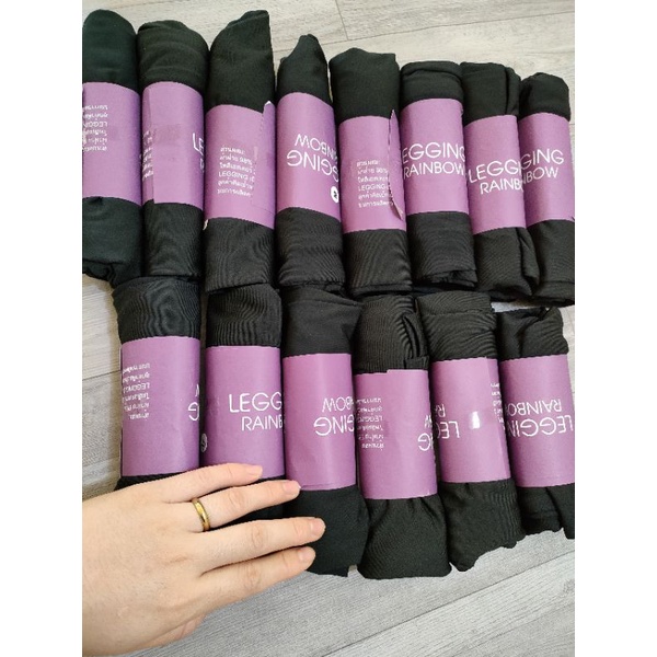 [ ẢNH THẬT/ GIÁ SỈ SỐC ] Quần legging đùi cuộn tím 🎀 FREESHIP 🎀 quần co dãn 4 chiều màu đen