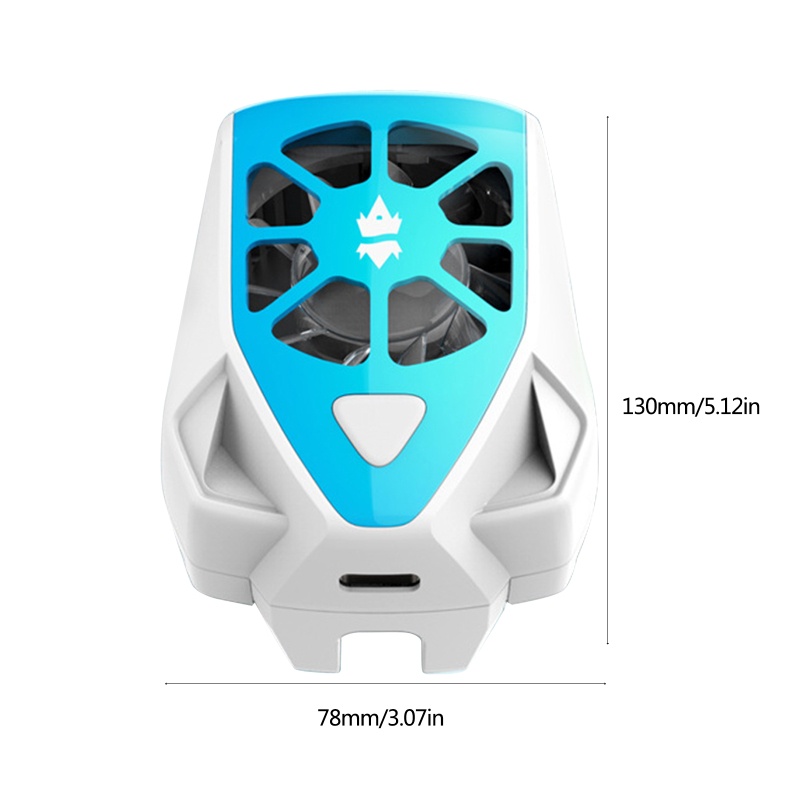 Quạt Tản Nhiệt Siêu Mỏng zzz 4.0 &quot;- 6.5&quot; 7000RPM Có Đèn LED Hiệu Ứng Ánh Sáng Cao