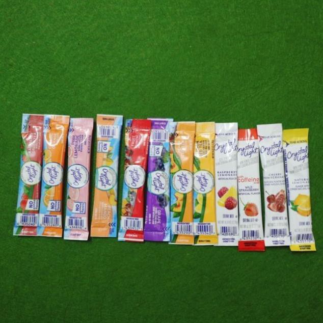 Crystal light gói pha nước vị trái cây rất ngon - Healthy