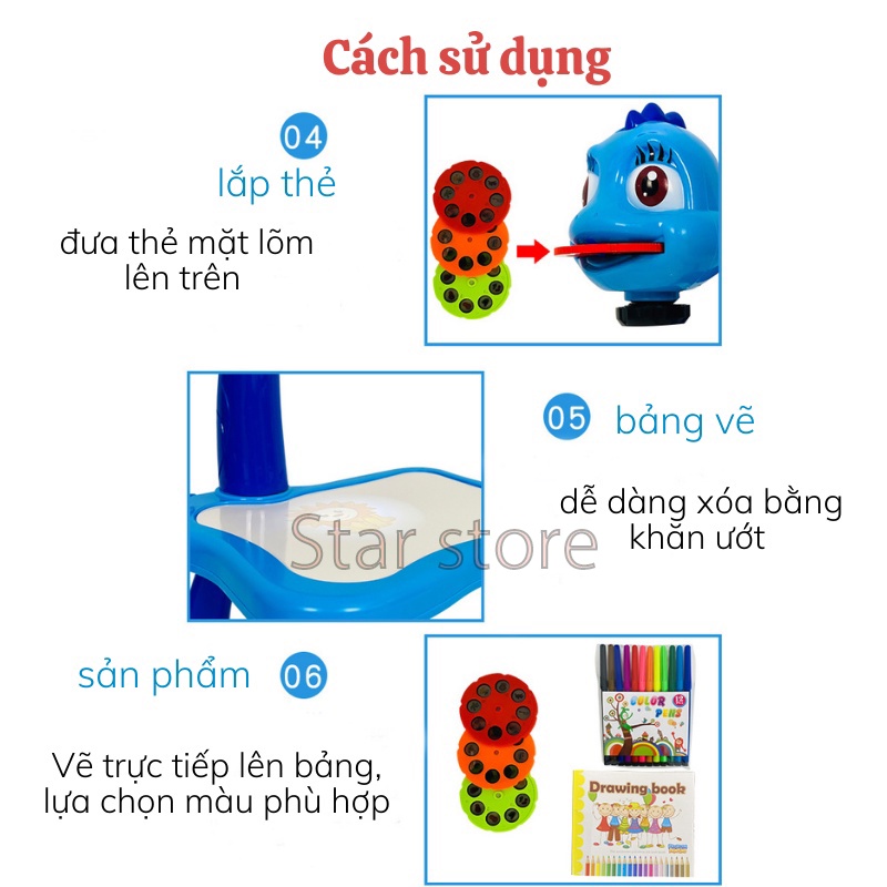 Bàn Vẽ Thông Minh Có Đèn Chiếu Sáng Cho Bé Giúp Trẻ Tư Duy Thỏa Sức Sáng Tạo