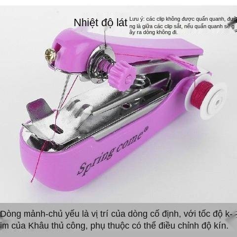 Máy may cầm tay mini cầm tay Hộp may nhà Hộp đa chức năng Pocket Handmade Hướng dẫn sử dụng Máy may Micro