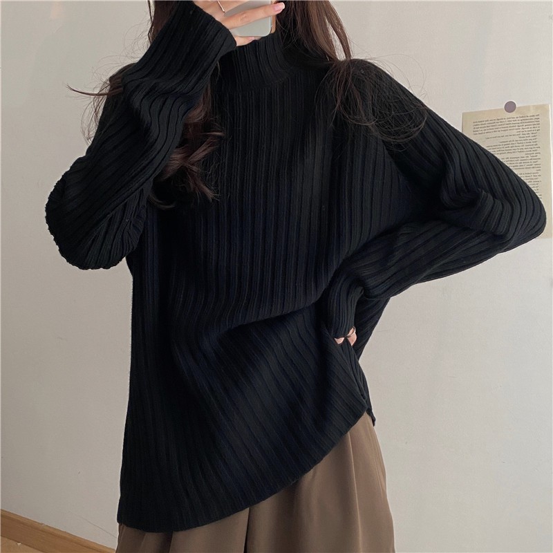Áo len dáng xuông Ulzzang