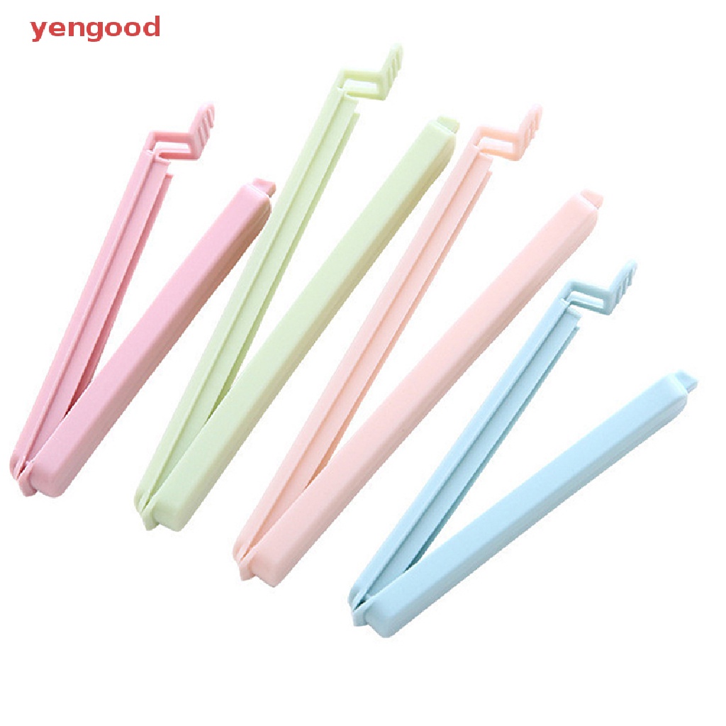 Set 5 Kẹp Miệng Túi Thực Phẩm Co Giãn Di Động Tiện Dụng Cho Nhà Bếp