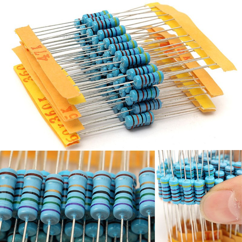 Set 1000 điện trở 1W 1 % 1 Ohm ~ 10m Ohm