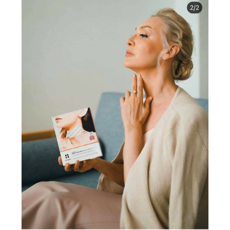 Mặt nạ cổ chống nhăn Avajar Perfect Neck Age Wrinkle Control Mask