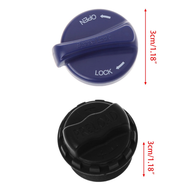 Nắp Khóa Phuộc Trước Xe Đạp MTB Tùy Chỉnh Tiện Dụng