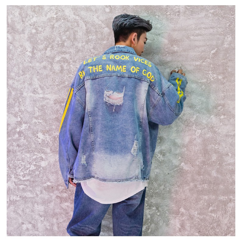 Áo Khoác Jean Nam ♥️ Freeship ♥️ Giảm Giá-MIna-Fashion-TrangTrang