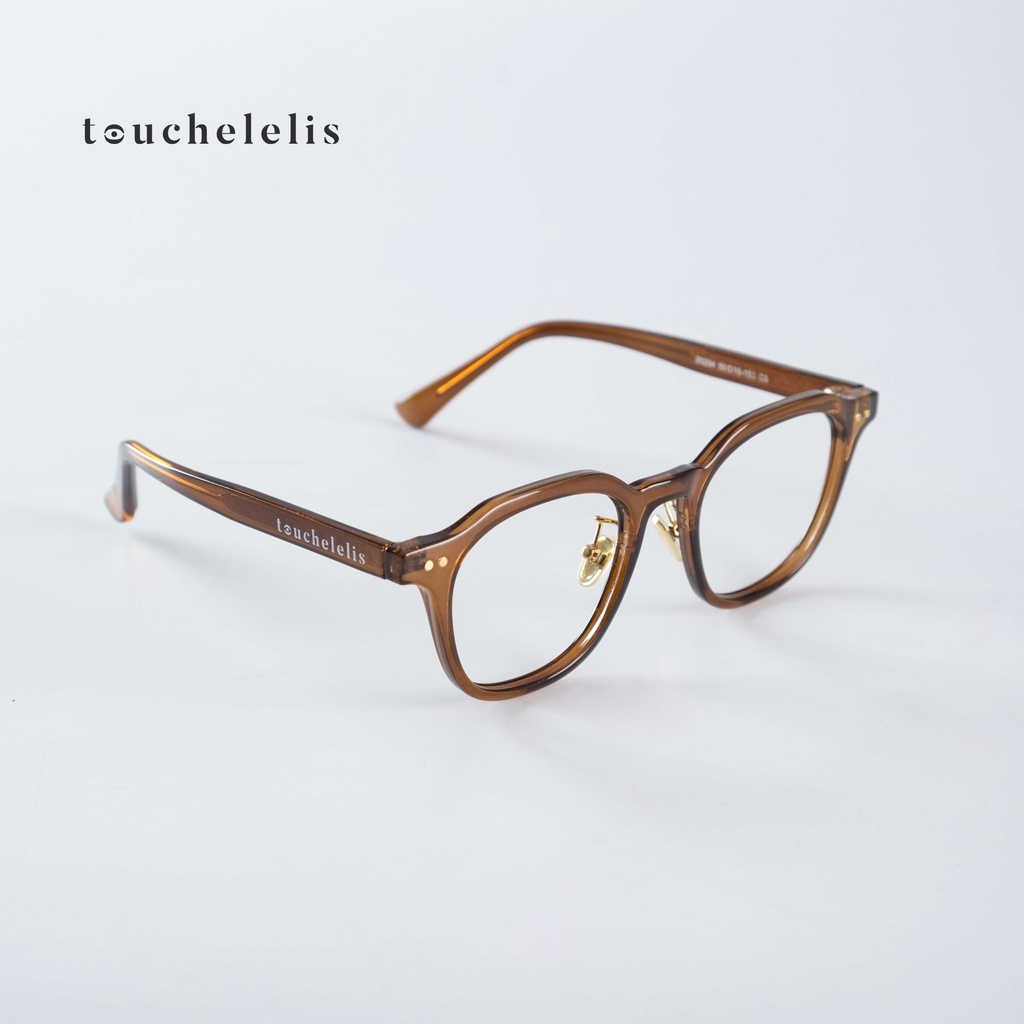 Kính Gọng Nhựa Acetate Thiết Kế Độc Quyền Touchelelis BROWNIA GLASSES, Màu Sắc Cực Độc Không Kén Da