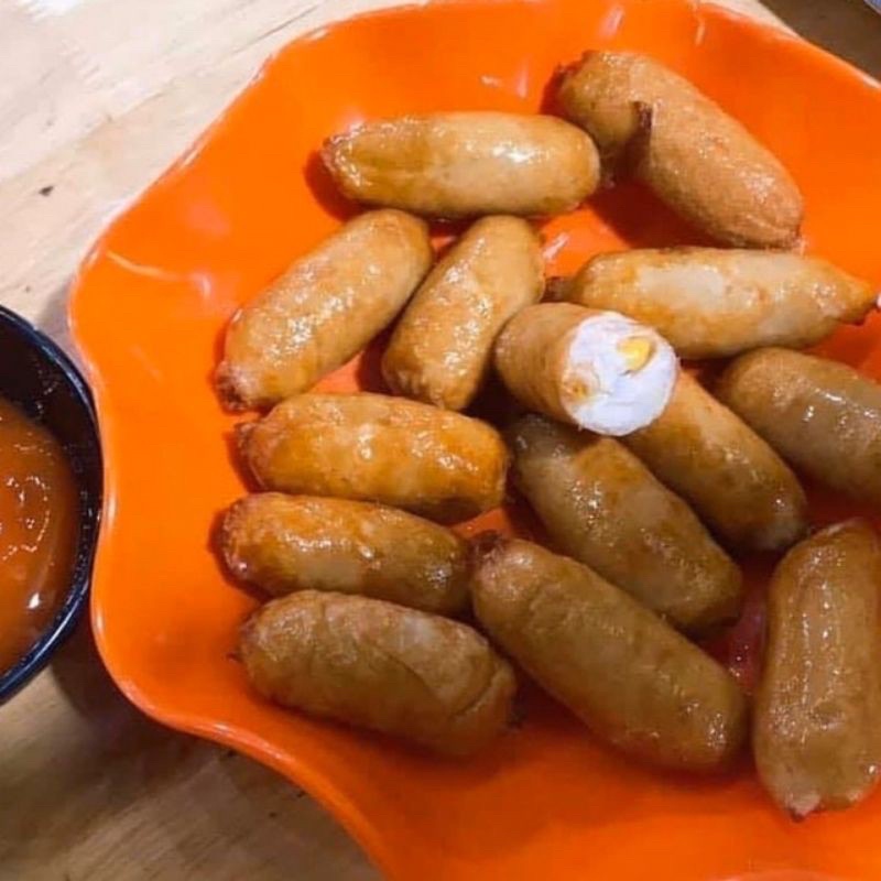 Chả Cá Sữa Bắp, xúc xích ngô Hồng Hà gói 500g