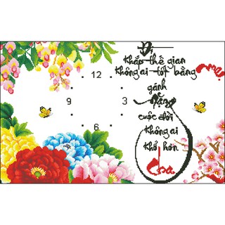 Tranh Thêu Chữ Thập Cha Mẹ  88