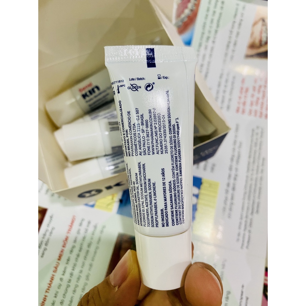 Kin mini size 7g, kem kin mini, súc kin mini, sensikin mini, kin trắng