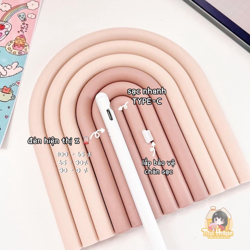 Bút Cảm Ứng AP Pencil 2 Cho Máy Tính Bảng Có Tỳ Đè [Tính Năng Mới]