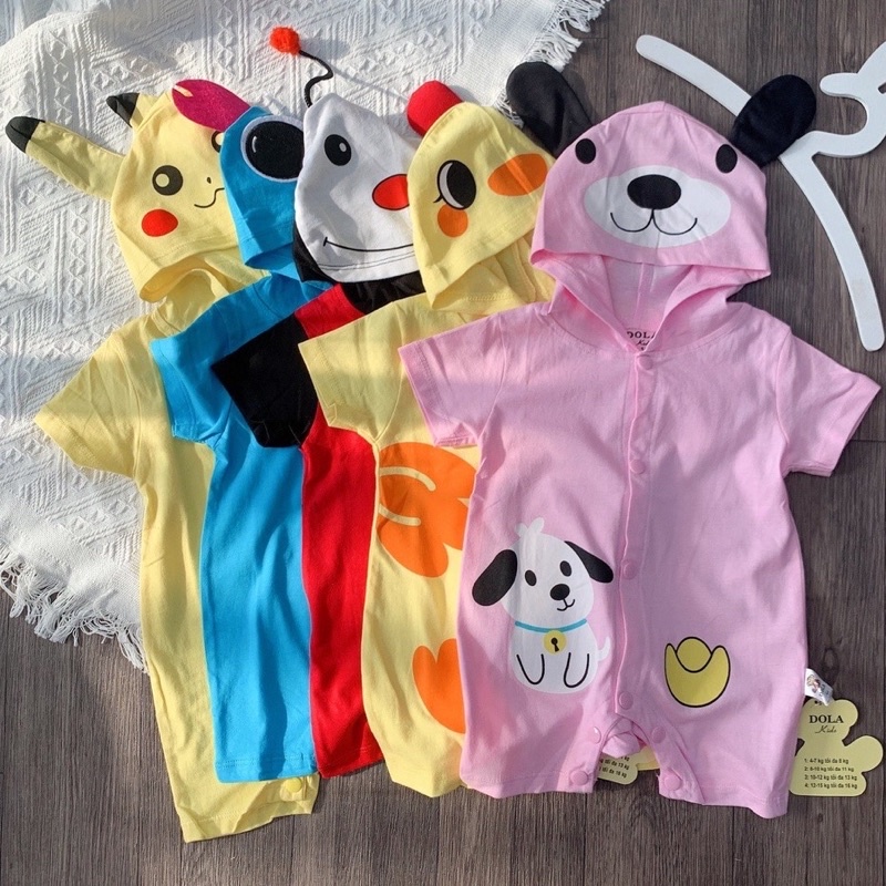 Body thú cho bé hàng loại 1 chi tiết sắc nét, mẫu mới đủ size