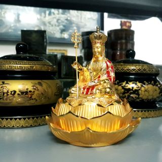 Địa tạng vương bồ tát 13cm ảnh thật