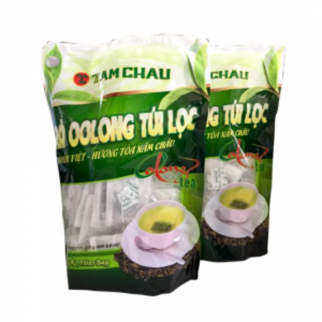 TRÀ Ô LONG (OOLONG) TÂM CHÂU TÚI LỌC 250G