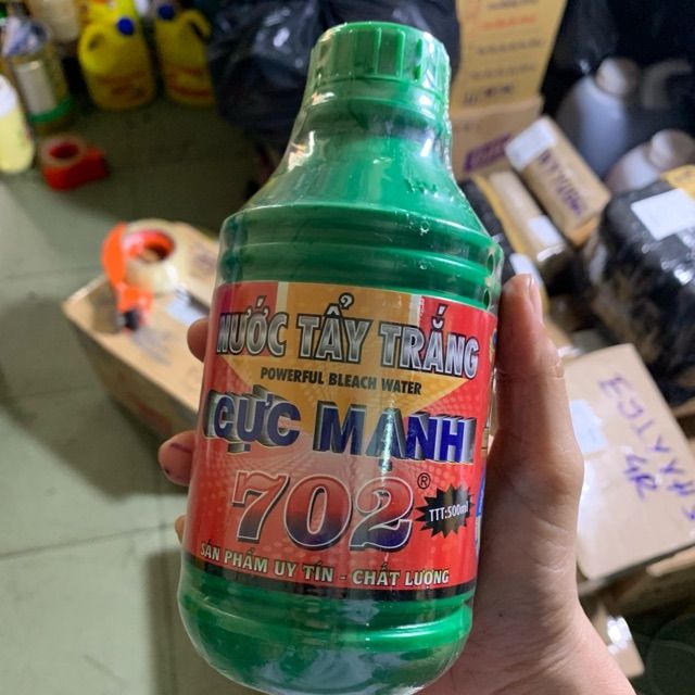 Nước tẩy trắng cực mạnh 702 500ml