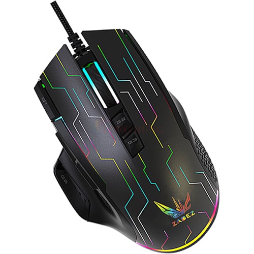 Chuột có dây Gaming Zadez GT-616M - Hàng chính hãng