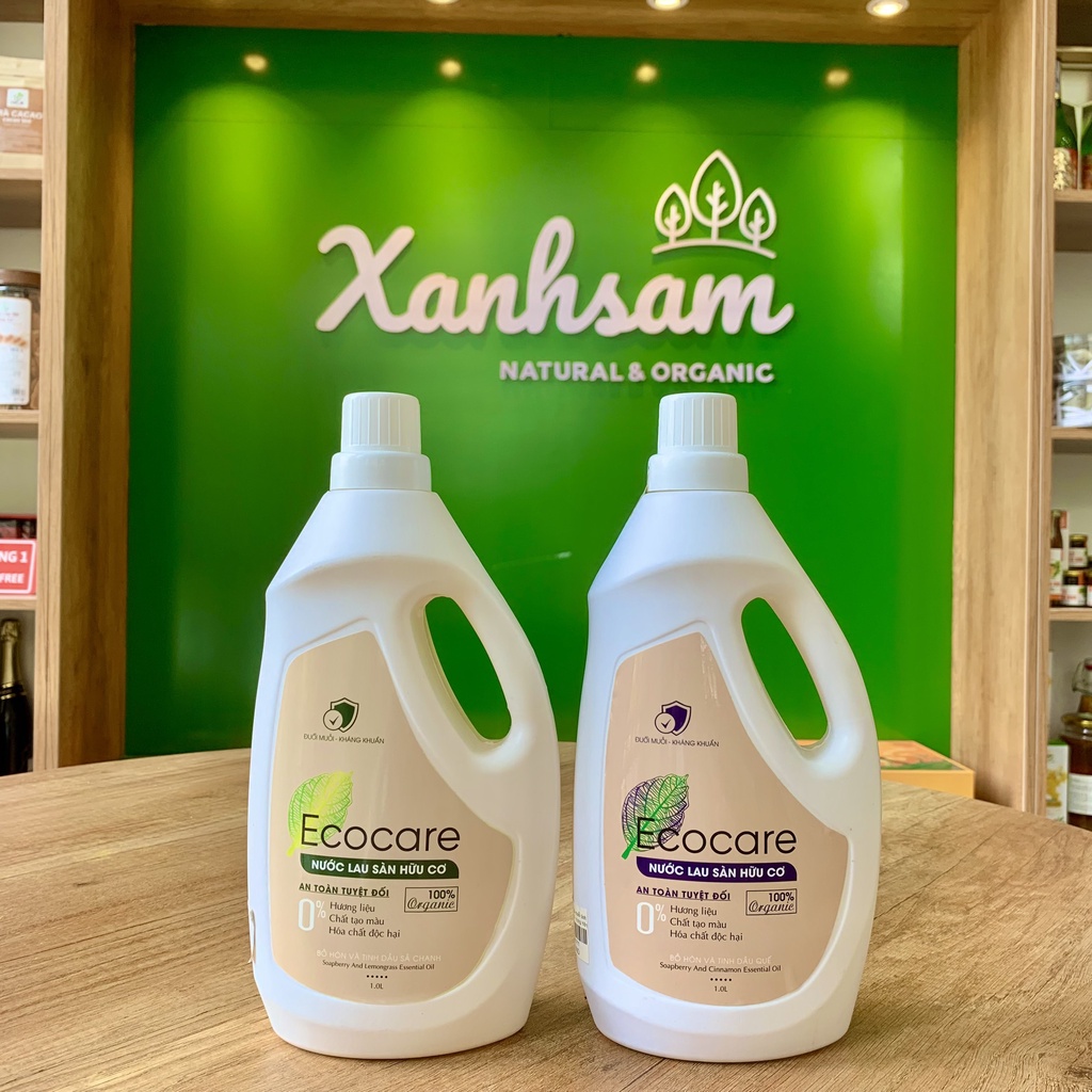 Nước Lau Sàn Hữu Cơ 1L Ecocare - Xanhsam Organic