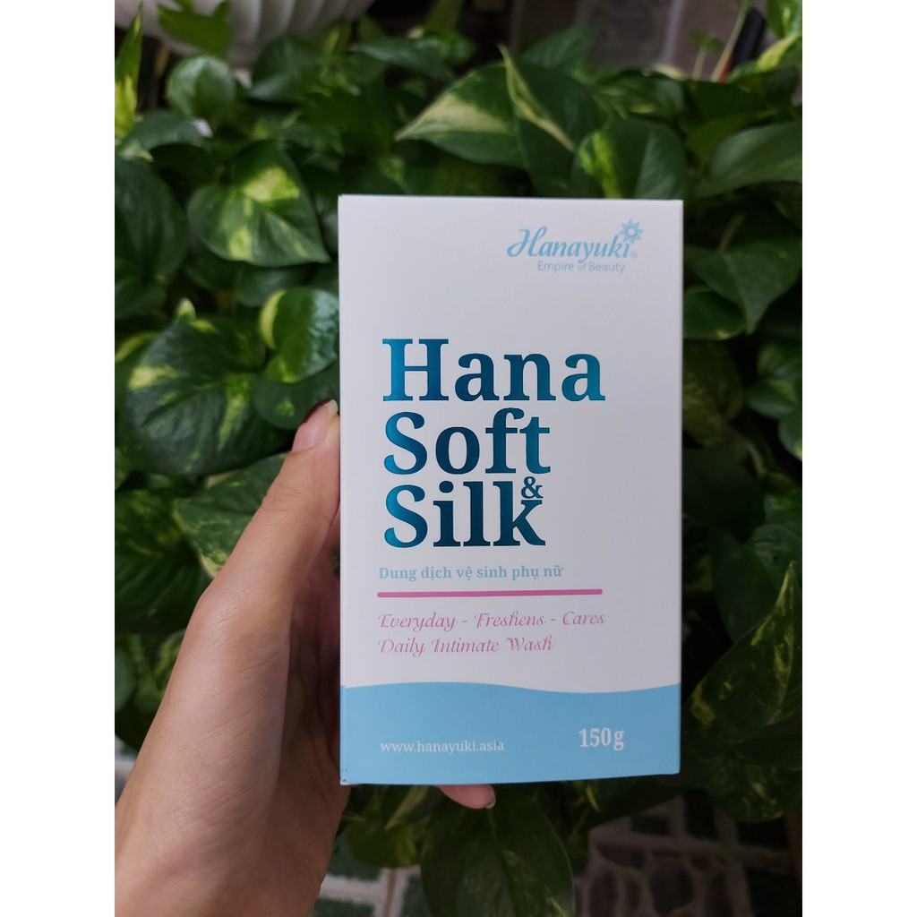 Giá sỉ- Dung Dịch Vệ Sinh Phụ Nữ Hana Soft Silk Hanayuki- Chính hãng 100%