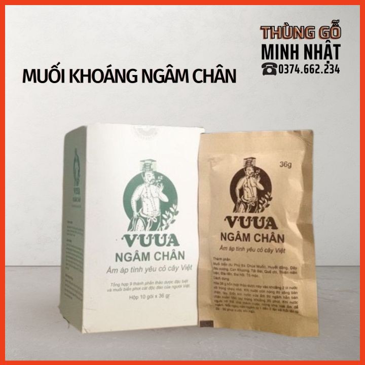 Vua muối ngâm chân⚡️Giảm Sốc⚡️muối ngâm chân thảo dược 10 gói