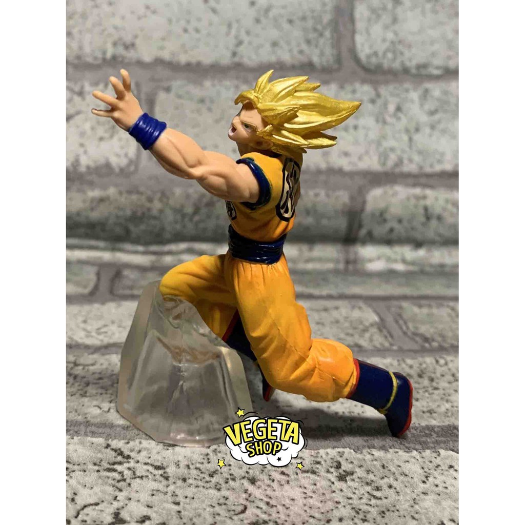 Mô hình Dragon Ball - Songoku Son Goku SSJ - Gashapon HG Dragon Ball Vs 07 Figure - Chính hãng Bandai - Cao 9cm