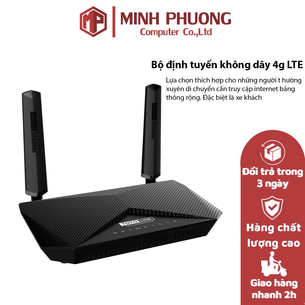 Bộ định tuyến không dây 4G LTE băng tần kép AC1200 LR1200