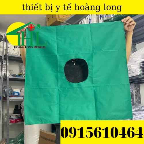 Săng Mổ Vải 2 Lớp Có Lỗ Và Không Lỗ Kích Thước 75x75 cm