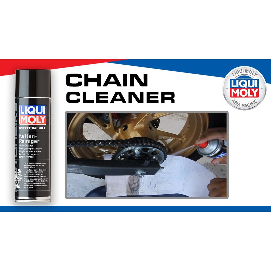 Combo Chai Xịt Vệ Sinh Sên có phốt cao su Liqui Moly 1602 Và Bàn Chải