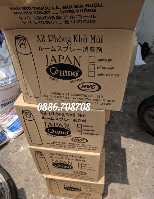 Xịt khử mùi cấp tốc Shido