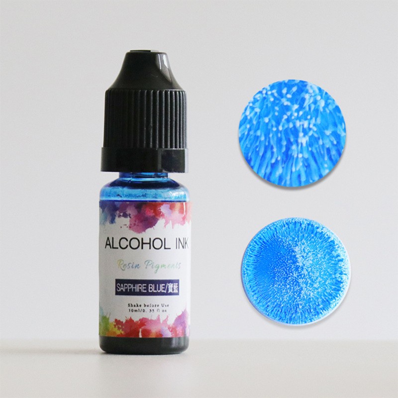 Set 30 chai màu mực khuếch tán cồn dùng làm đồ thủ công epoxy resin và làm trang sức