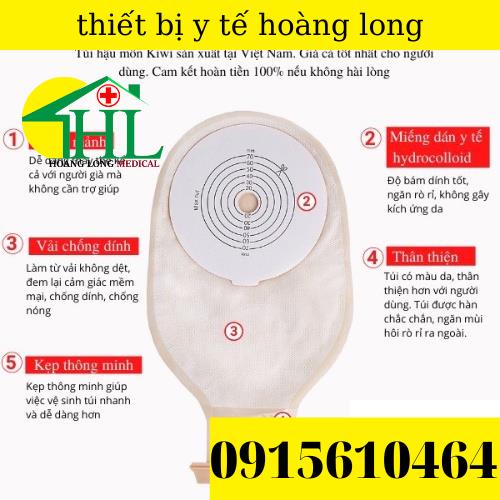 (đại lý) Combo 20 túi hậu môn Kiwi