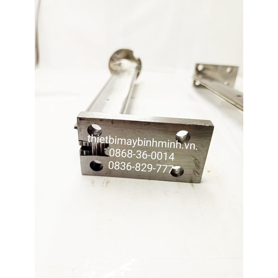 Bộ 2 cái nẹp thân thanh kẹp dao, linh kiện máy cắt đứng KM 8 inch (M085)