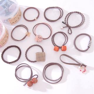 Set 12 Cột Tóc Co Giãn Thời Trang Hàn Cho Nữ