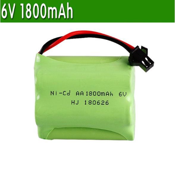 Pin Sạc Dung Lượng Cao Cho Xe Ô tô - Tàu Thủy Điều Khiển 6v 1800mah , 6v 240mah