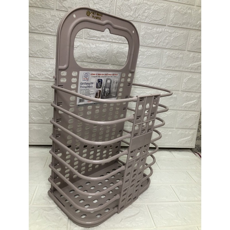 Giỏ đựng đồ thông minh có thể gấp gọn giỏ nhựa đựng quần áo gấp gọn 3379