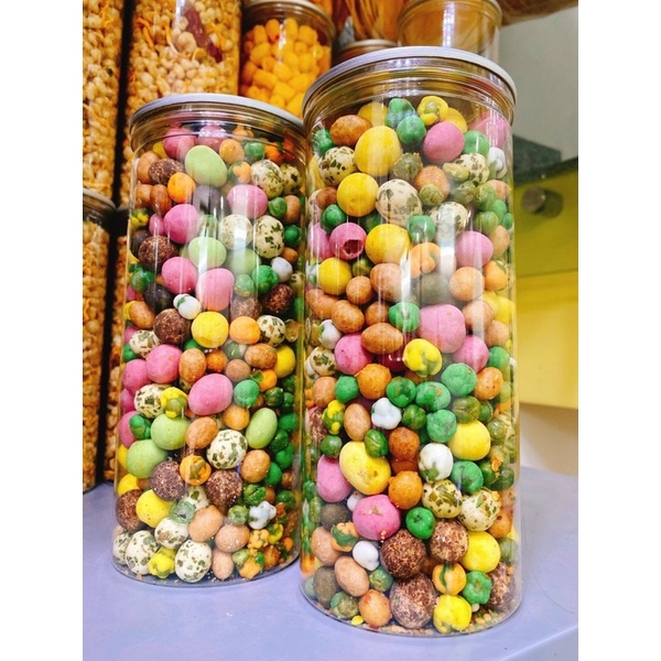 Đậu mix 25 vị 500g ăn vặt ngon Min's food vừa ngon vừa rẻ