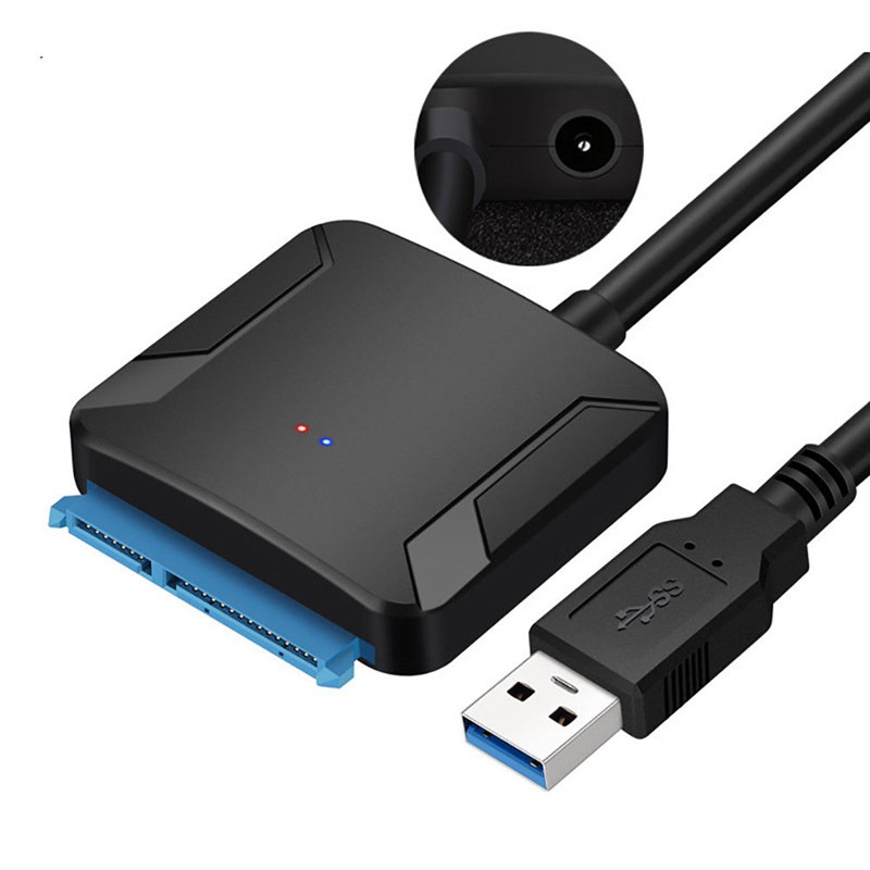 Dây cáp chuyển đổi dữ liệu chuyên dụng từ đầu SATA sang USB 3.0 2.5 / 3.5 HDD SSD