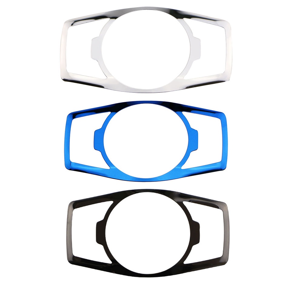 Miếng Dán Inox Trang Trí Công Tắc Đèn Pha Xe Hơi Ford Focus 3 4 Edge Mondeo Kuga Ecosport Everest Ranger