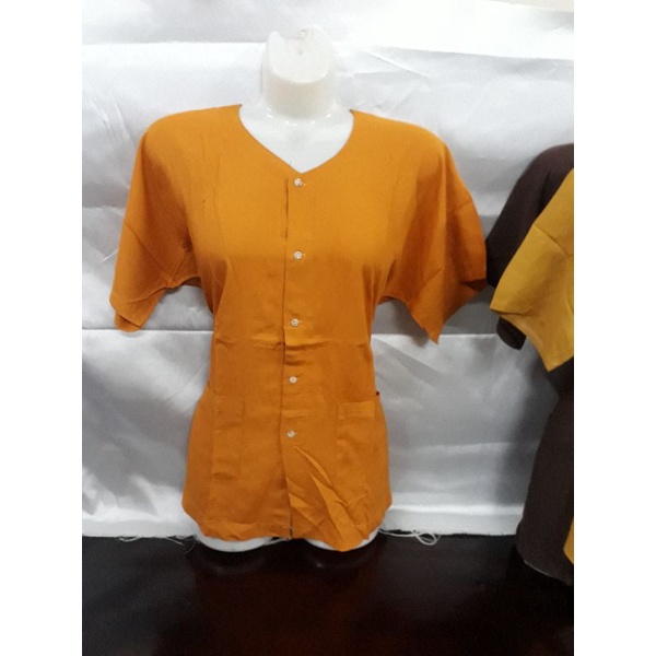 Áo lanh mầu cộc tay dành cho bà già (36 - 70kg)