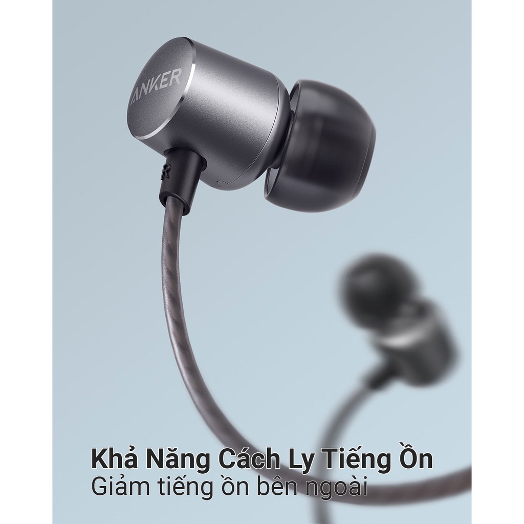 [Mã ELAK045 giảm 5% đơn 999K] Tai nghe có dây SOUNDCORE SoundBuds Verve - A3801