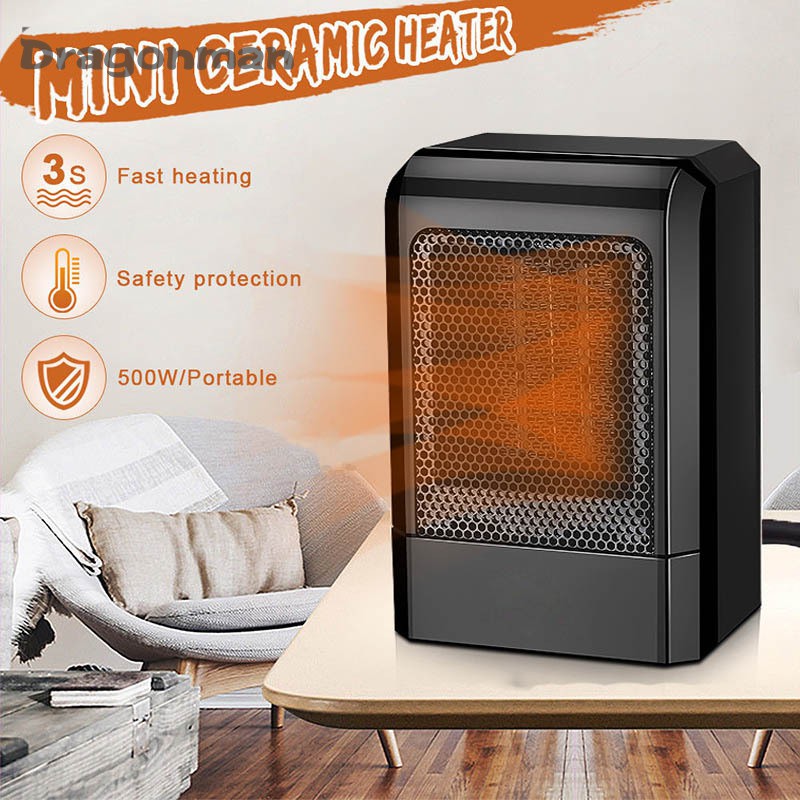 Quạt Sưởi Ấm Mini 500w
