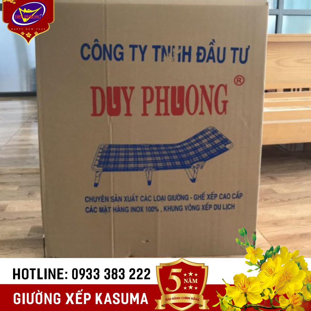 [Hàng CTY - Chính Hãng] Giường xếp cao cấp KASUMA Duy Phương chính hãng, Bảo hành 5 năm